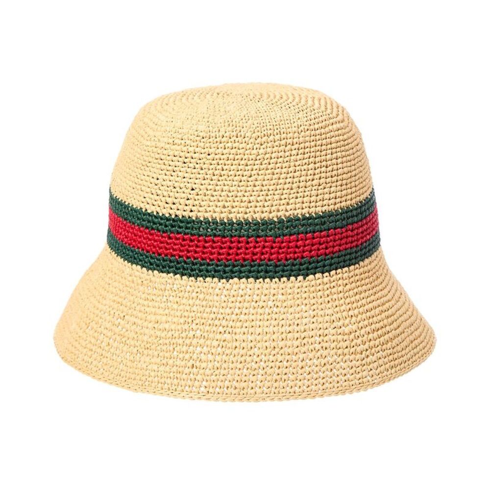Gucci Gg Web Hat, Beige